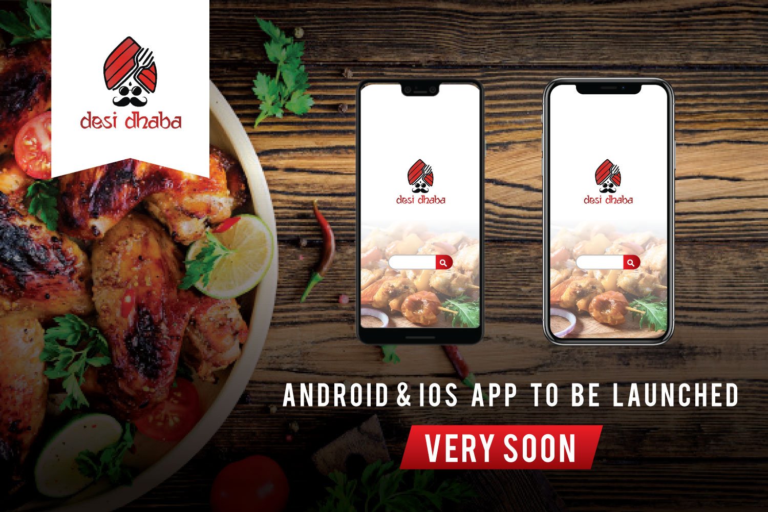 Desi Dhaba Android  &  IOS App